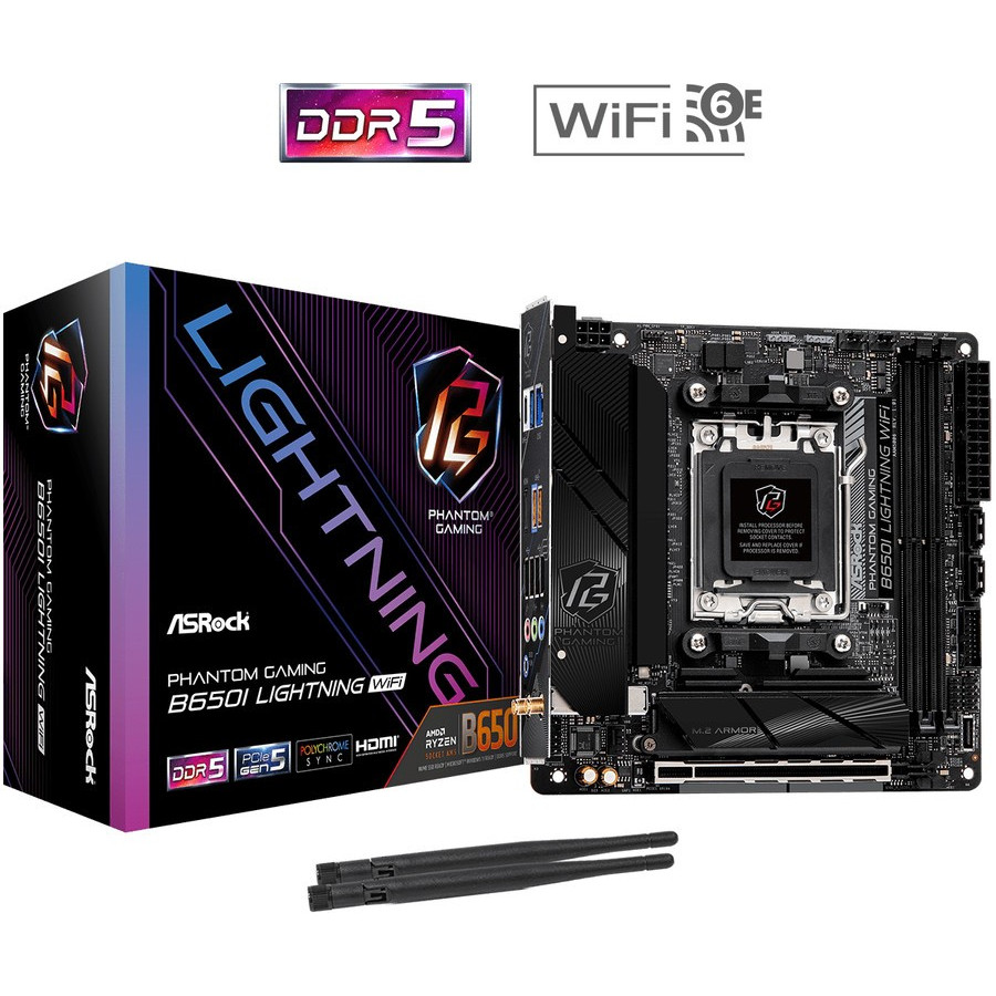 Motherboard ASRock B650I Lightning WiFi - iTX DDR5 ASRock B650 i