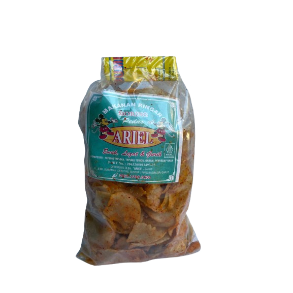 

Ygshop17 Keripik Moring Ariel Asli Garut / Cemilan Pedas & Gurih - Moring Ariel 250Gram 500Gram Dan