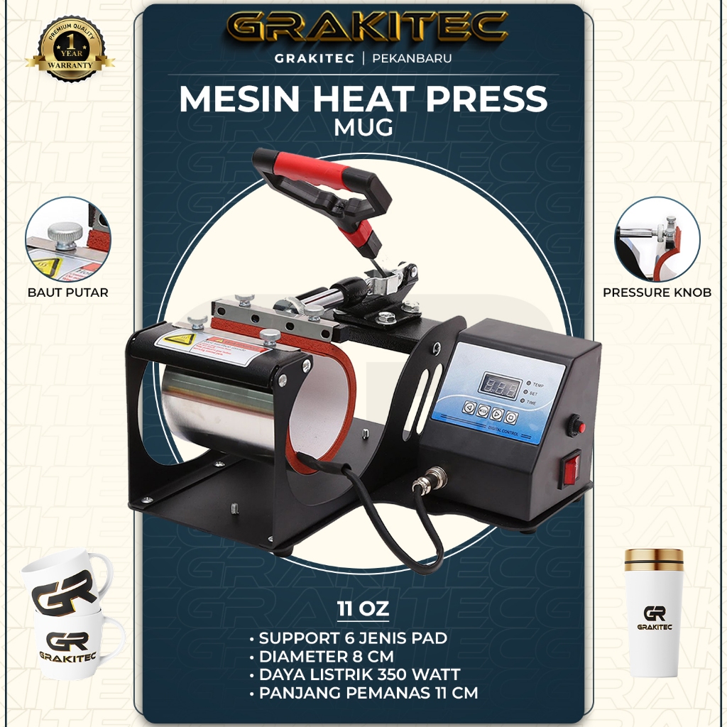 Mesin Press Mug -  Mug Heat Press MACHINE