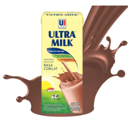 

SUSU ULTRA 200 ML RASA COKELAT HARGA PABRIK HARGA SATU DUS