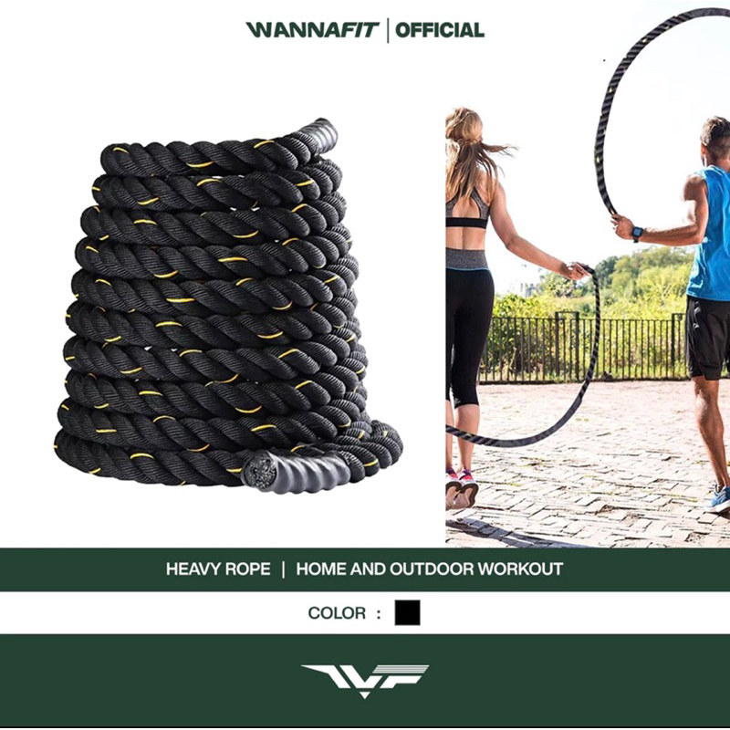 WANNAFIT HEAVY JUMP ROPE || SKIPPING LOMPAT TALI BERAT PEMBERAT SKIPPING TAMBANG SKIPPING HEAVY