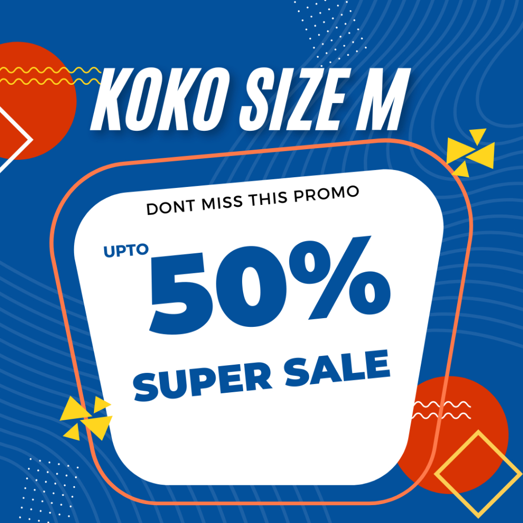 SIZE M KOKO NIBRAS PROMO CUCI GUDANG DISKON 50%