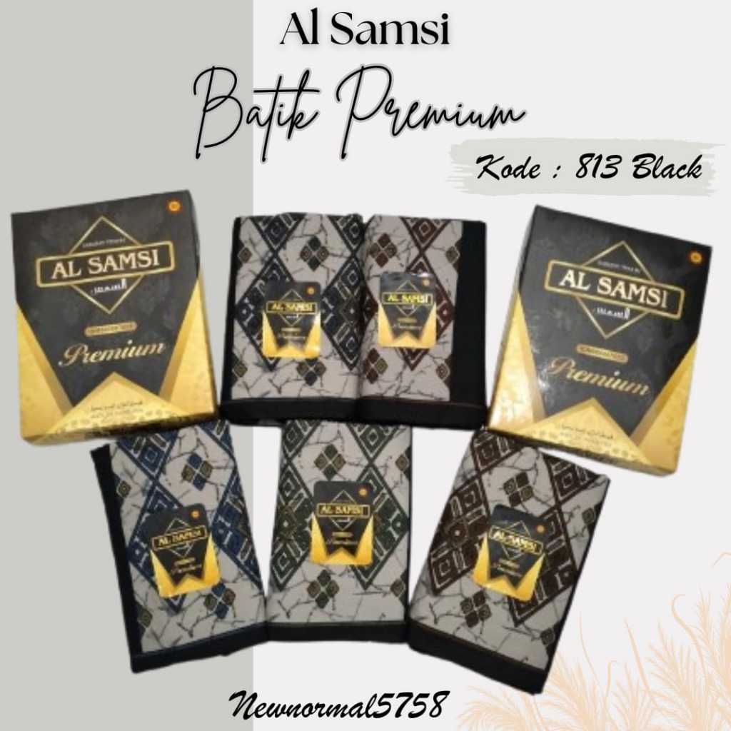 Sarung Al Samsi Batik PREMIUM NEW MOTIF - ISI 10 PCS DAN 20 PCS / 1 KODI