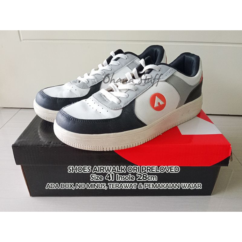 PRELOVED SEPATU AIRWALK SHEA ORI/SNEAKERS PRIA