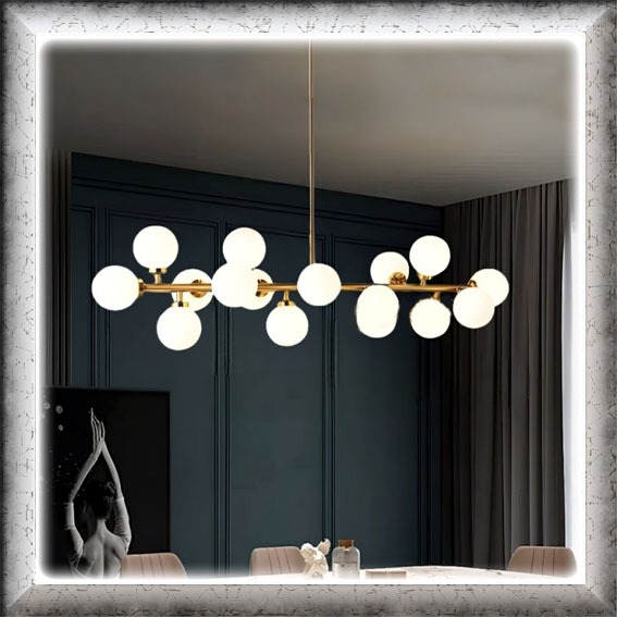 lampu hias tiang panjang bola kaca putih minimalis elegan classic modern minimalis elegan lighting o