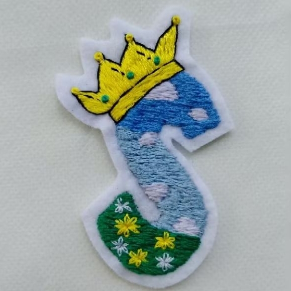 dafacreARTive | Patch Huruf Handmade Sulam - Custom Desain