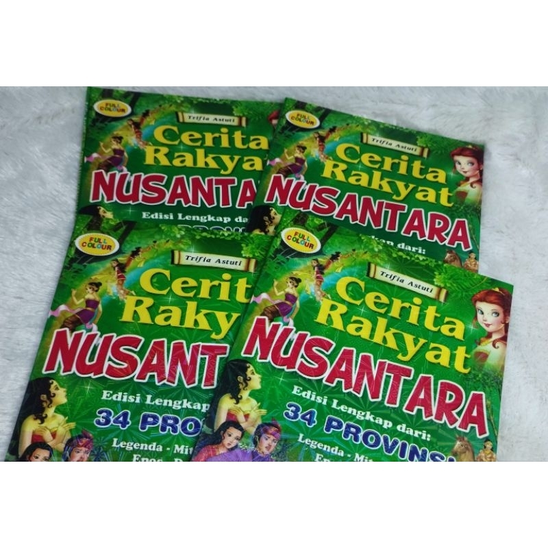 BUKU CERITA RAKYAT 34 PROVINSI