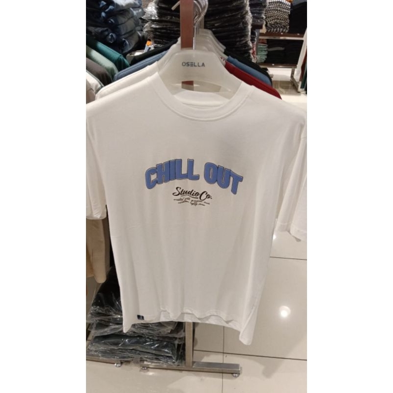 Osella T-shirt Kaos Pria Dewasa Original Lengan Pendek New