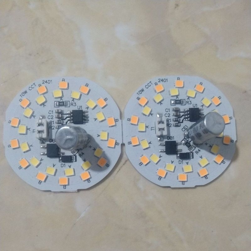 PCB led AC 3 warna 10 watt