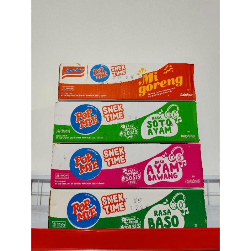 

Popmie Snek Time 1 Dus (1 Dus isi 12 Cup)