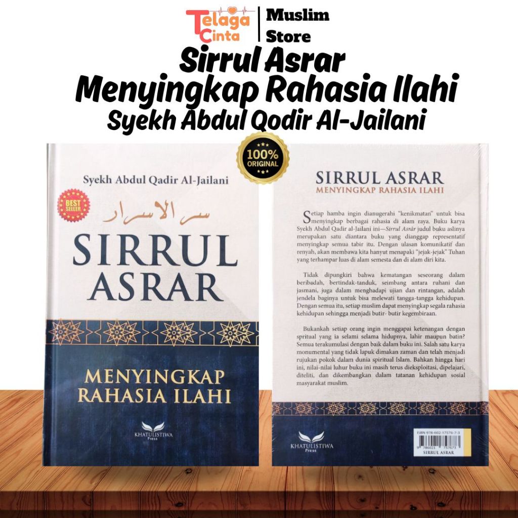 [ DIJAMIN ORIGINAL ] Sirrul Asrar / menyingkap rahasia ilahi Khatulistiwa Press