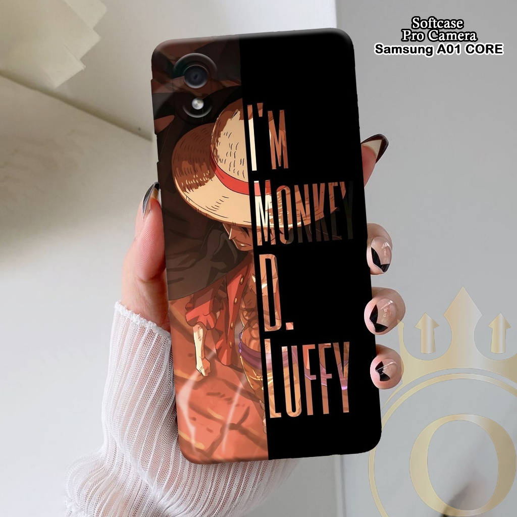 Softcase Samsung Galaxy A01 Core - ORORA - Casing Samsung A01 Core - Motif case Anime - Samsung - So