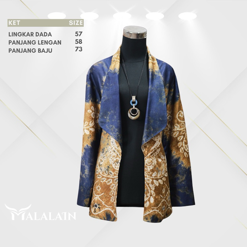 * Kemeja tunik/ tunik sasirangan/ sasirangan modern/ batik tunik/ blazer sasirangan/ outer sasiranga