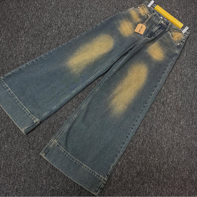 baggy pants/ celana jeans highwaist import