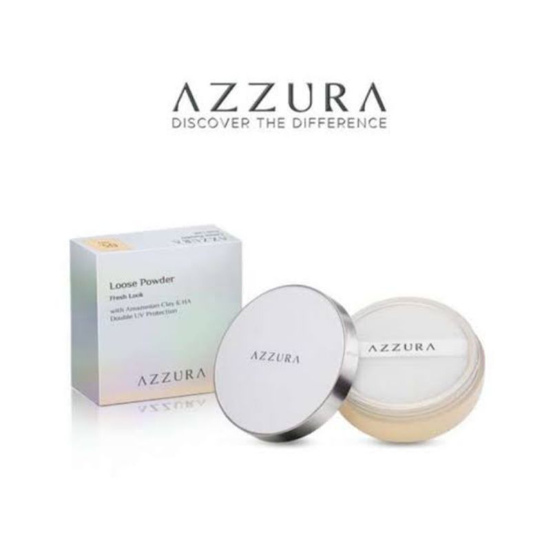 loose powder azzura | bedak tabur azzura | bedak tabur oil control
