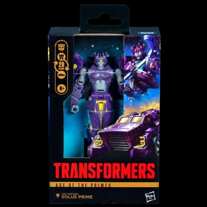 Transformers Age of the Primes Deluxe Class The Thirteen Solus Prime