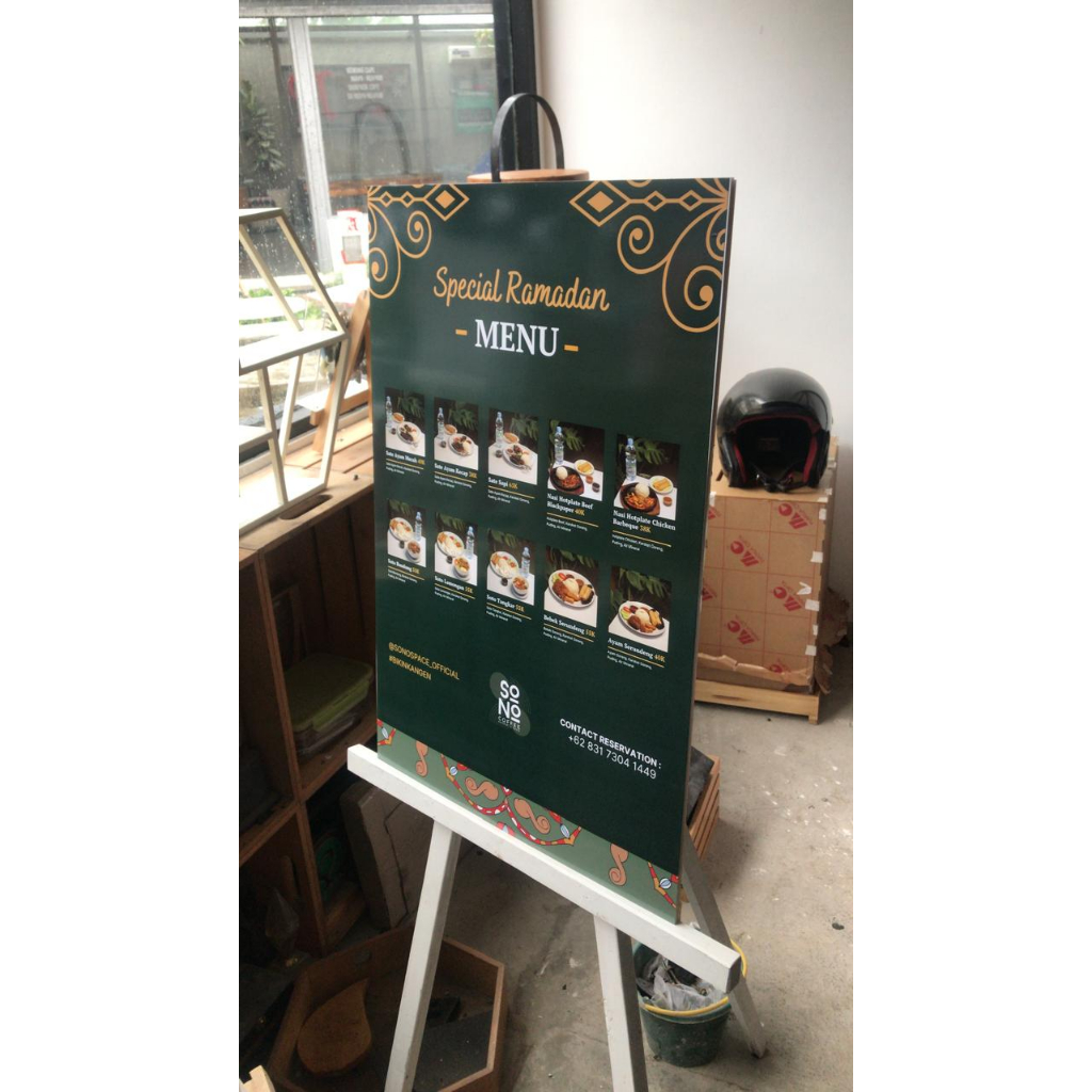 welcome sign/sign menu/display product akrilik custom/akrilik acara ulangtahun pernikahan dll