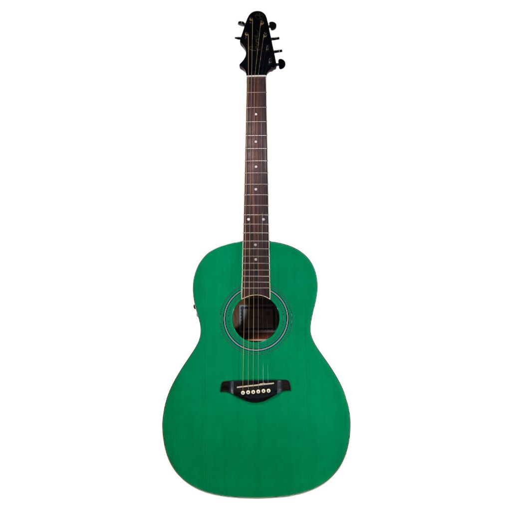 HOMER CiKa One Piece Neck N-Series Gitar Akustik - GREEN