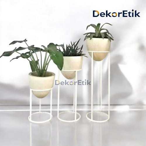 Rak Pot Bunga Minimalis/Standing Pot bunga/Dudukan Rak Pot Bunga/Rak Bunga Besi