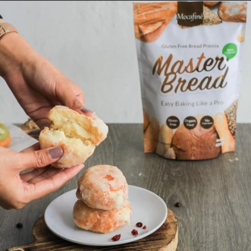 

MASTER BREAD 420gr by Mocafine | Gluten Free Bread Premix