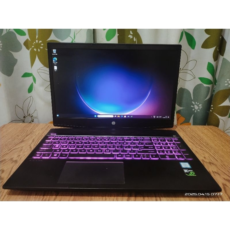 laptop gaming hp pavilion gaming 15 intel i7-8750h gtx 1050ti