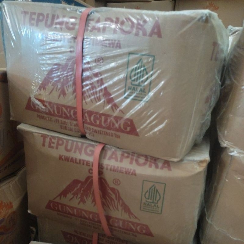 

tepung tapioka gunung agung 500gram
