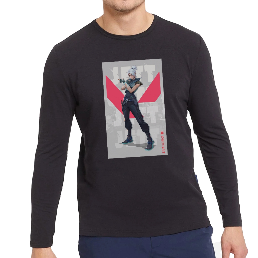 Kaos Lengan Panjang Genshin Impact Raiden Shogun Long Sleeve t-shirt Clothing