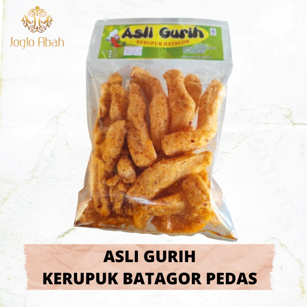 

Asli Gurih - Kerupuk Batagor Pedas - Joglo Abah