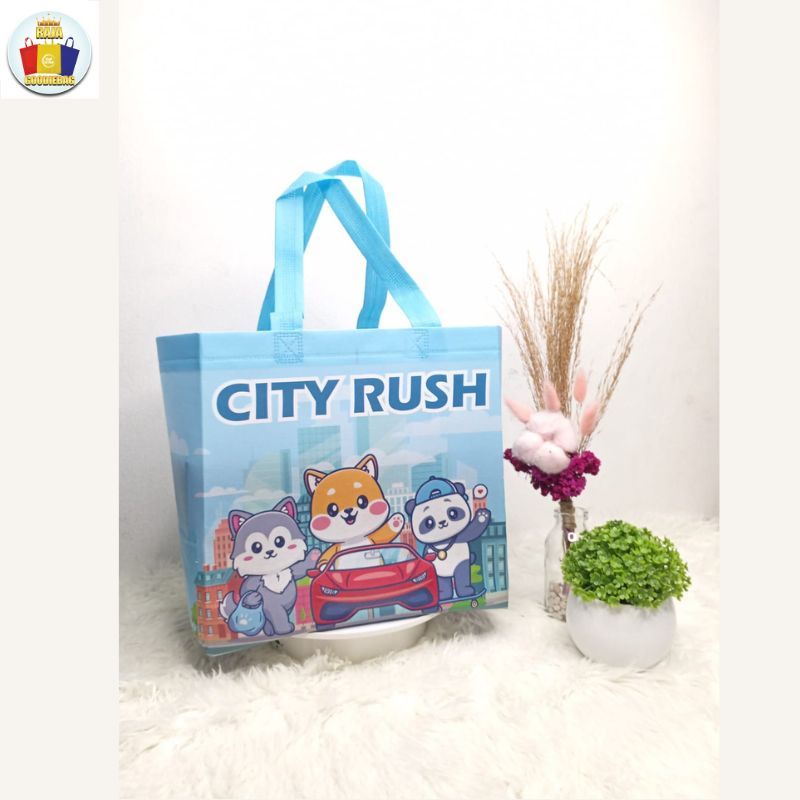 

BOX BAG SPUNBOND LAMINASI CITY RUSH (25X25X18)