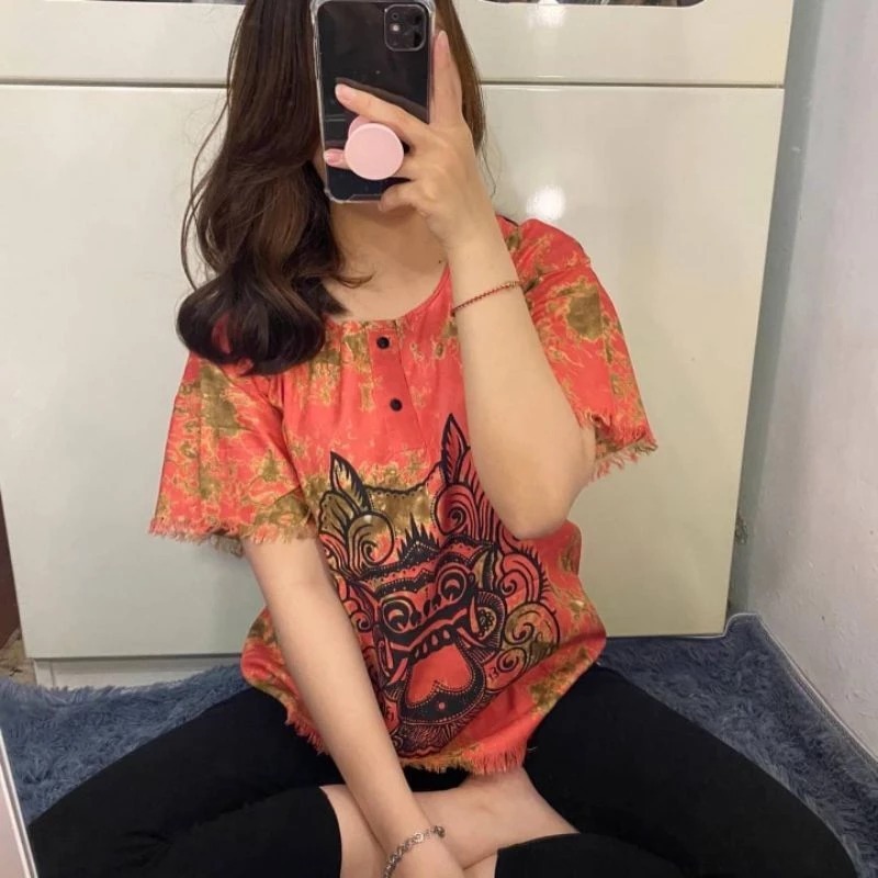 KAOS BARONG BALI / BAJU BARONG BALI OLEH OLEH KHAS BALI