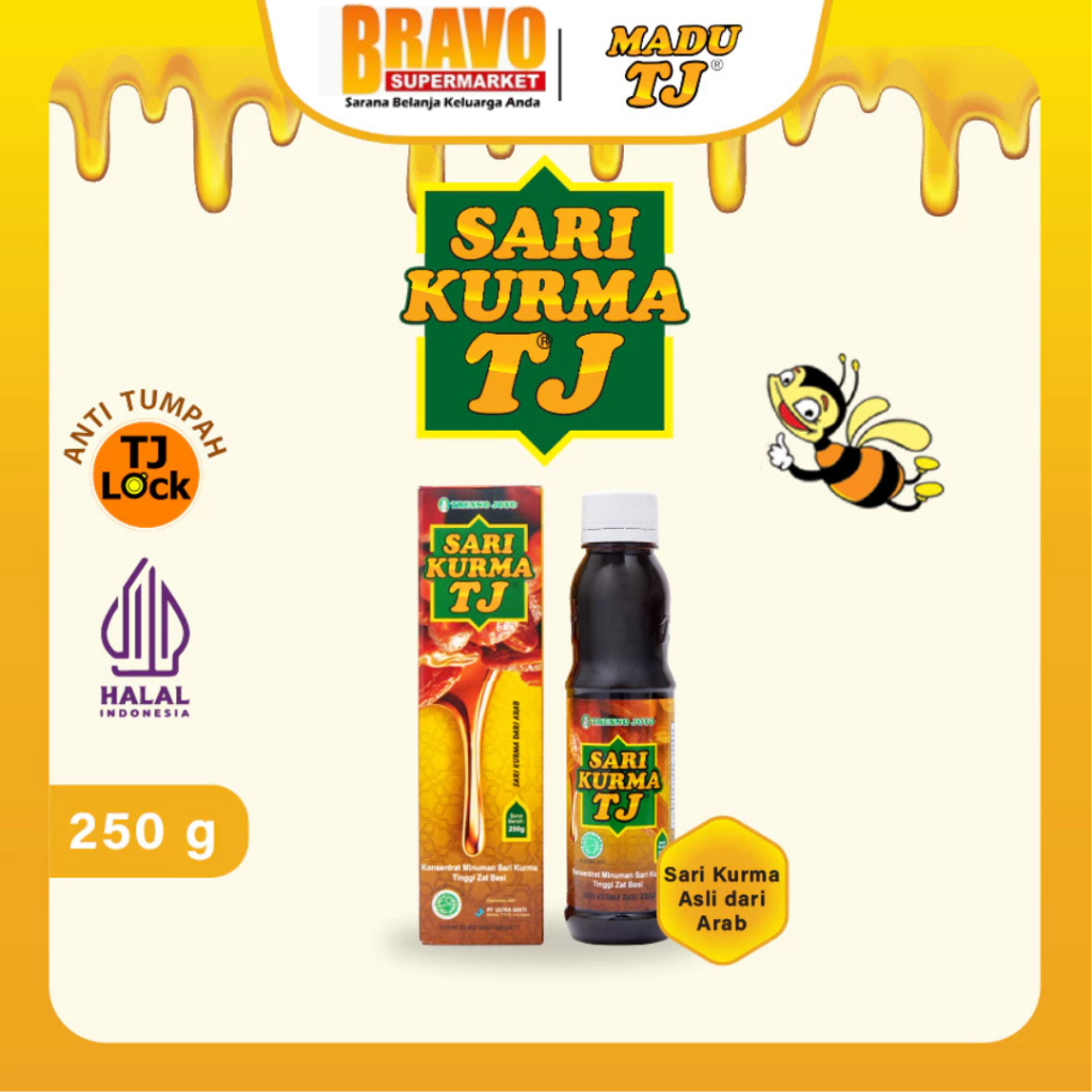 

Bravo Bojonegoro - Sari Kurma TJ 250gr - Untuk StaminaTubuh