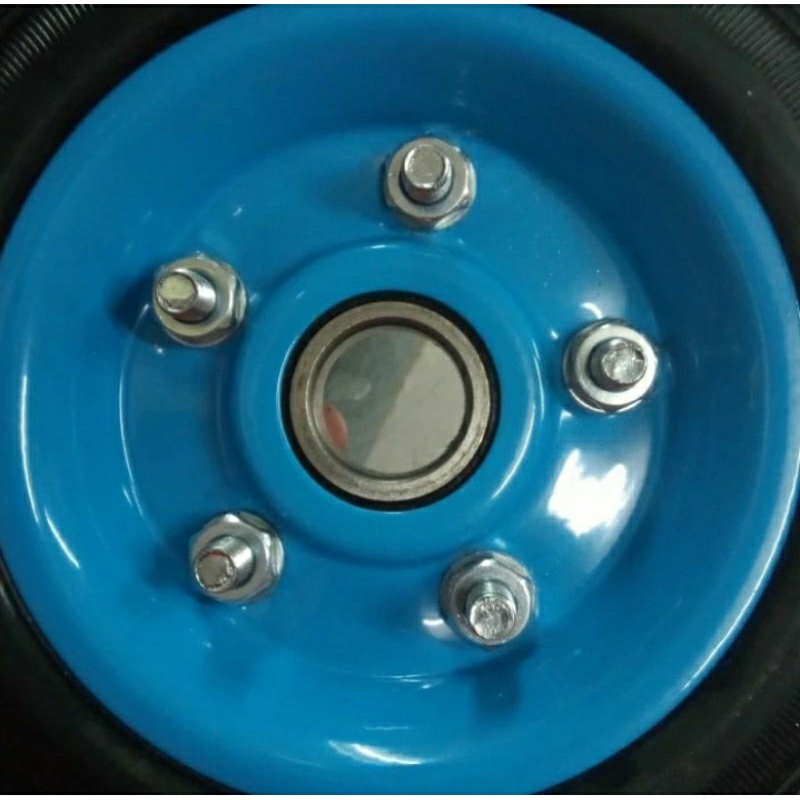 roda karet troli 8"inch