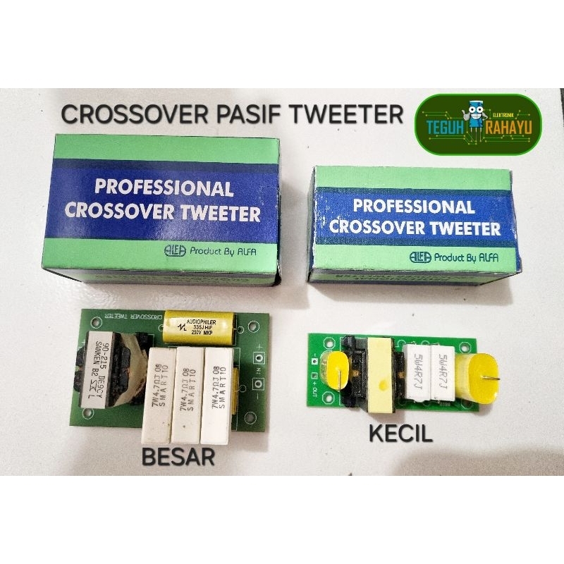 CROSSOVER PASIF TWEETER "ALFA"