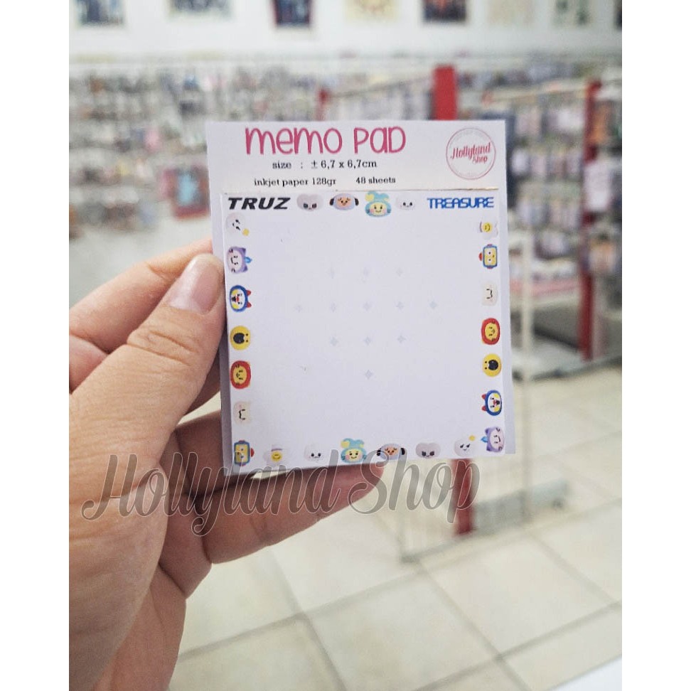 Memopad / Notepad KPOP Treasure truz Unofficial