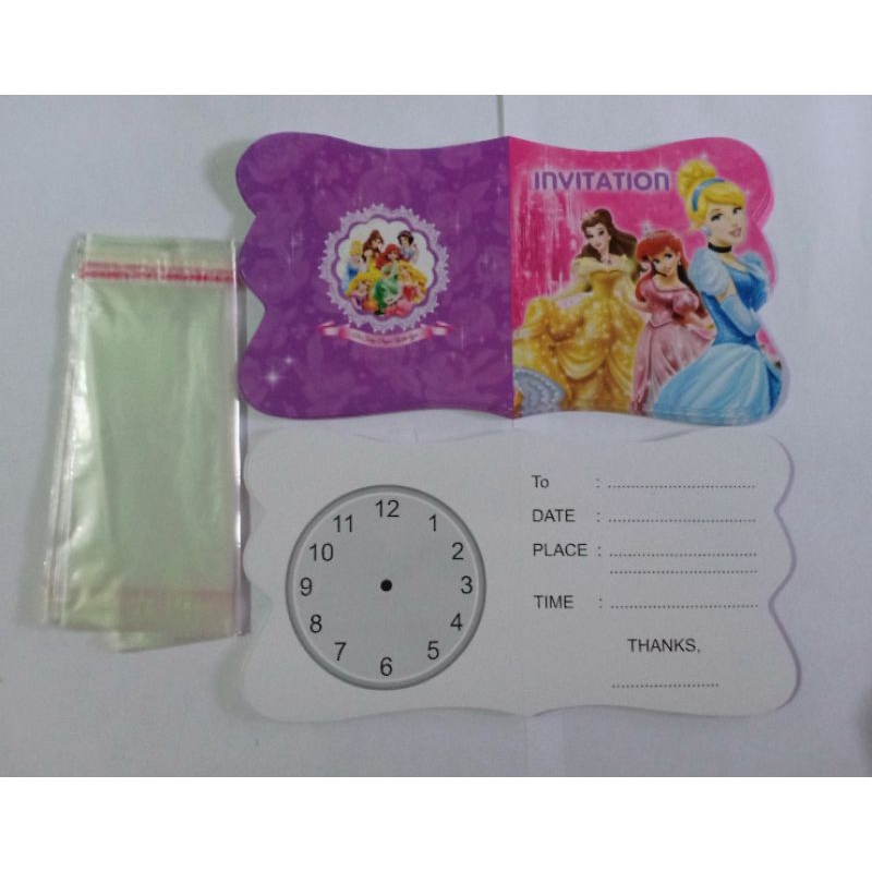 kartu undangan ulang tahun anak perempuan