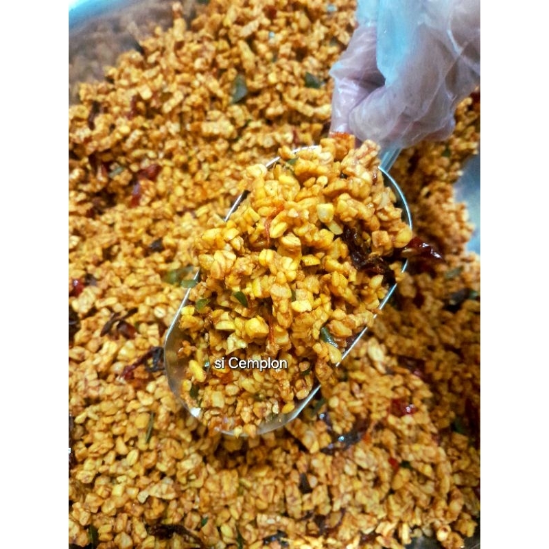 

si Cemplon Kering Tempe Balado Non Msg 400g