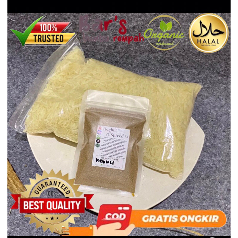 

beras basmati 1kg + bumbu instan kebuli premium praktis