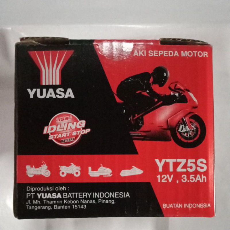 AKI YUASA YTZ5S AKI KERING / AKI KERING YUASA YTZ5S / AKI YUASA.