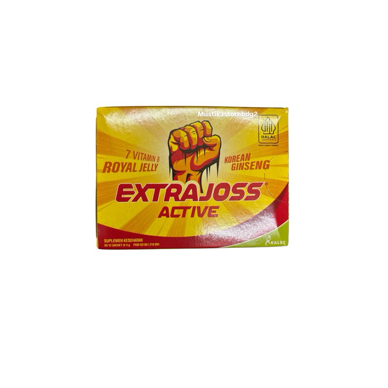 

Extra Joss Suplemen Kesehatan Isi 12 Sachet