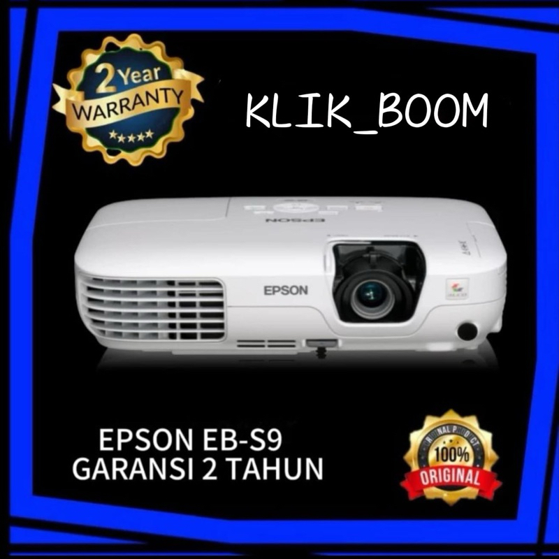 Epson EB-S9 Proyektor Data 2500 Lumens Putih untuk Bisnis