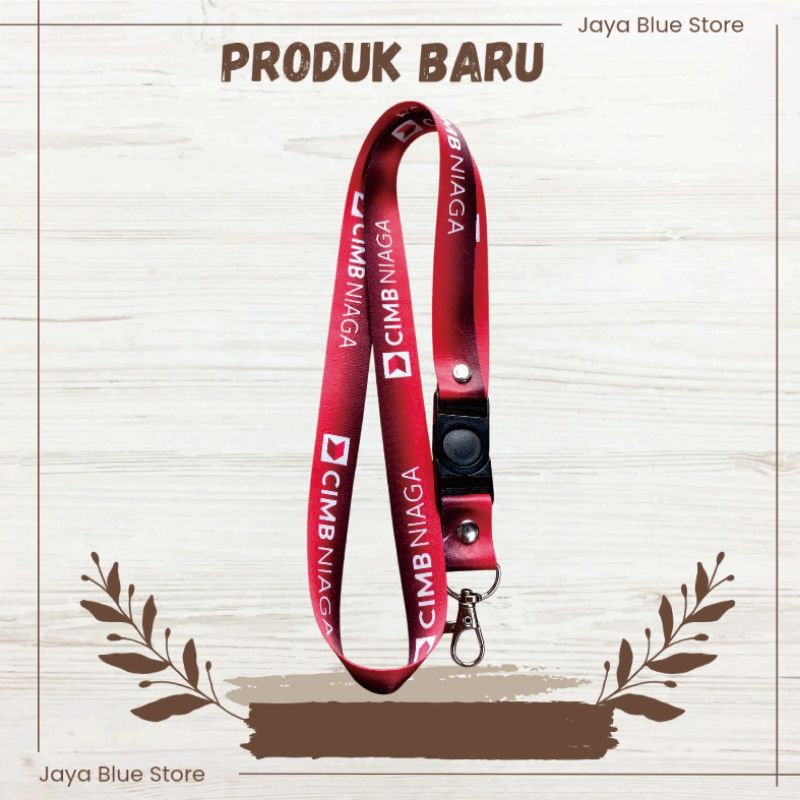

Lanyard / Tali id card CIMB (READY STOCK)Termurahhhh!! Produsen utama!!