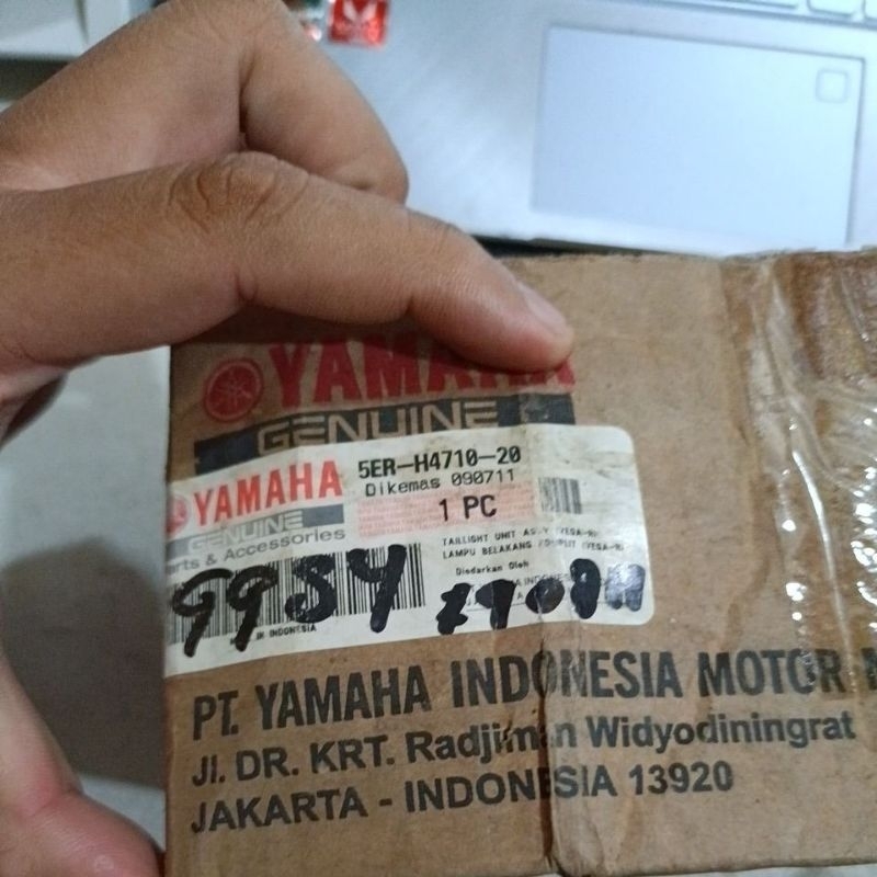 LAMPU STOP ASSY YAMAHA VEGAR 5ER-H4710-20