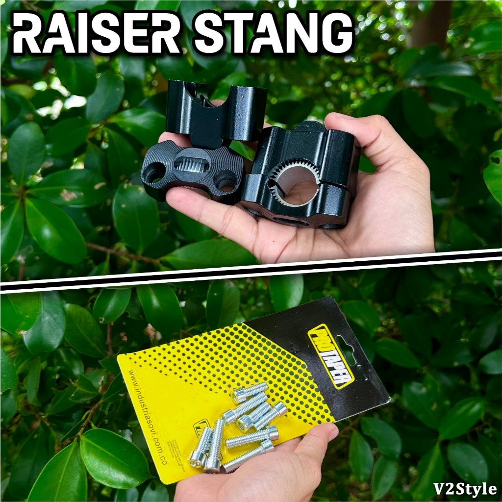 RISER RAISER PENINGGI STANG PROTAPER ORIGINAL DUDUKAN STANG CBR XRIDE STREET VIXION R15 RICER STANG 