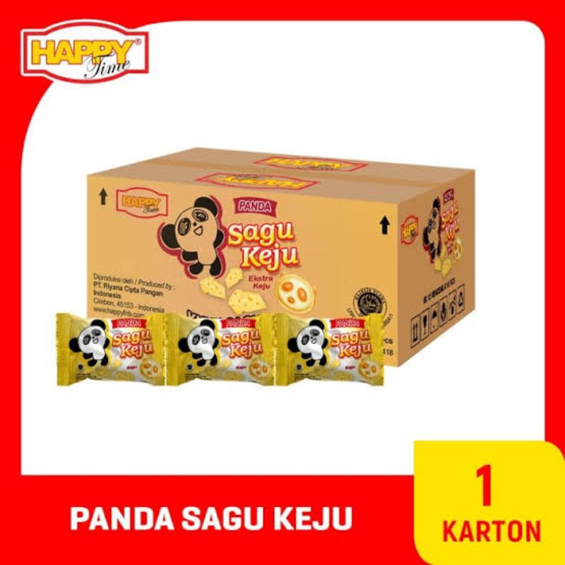 

PANDA CHIPS SAGU KEJU 1 RENCENG 10 BKS