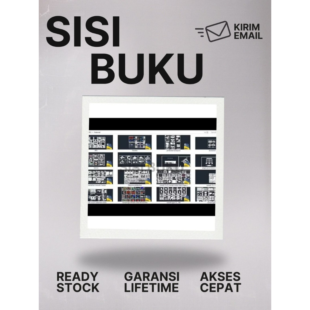 

[T-66] Bundle file Gambar Autocad ( 1,75 GB ) Untuk Referensi belajar menggambar anda