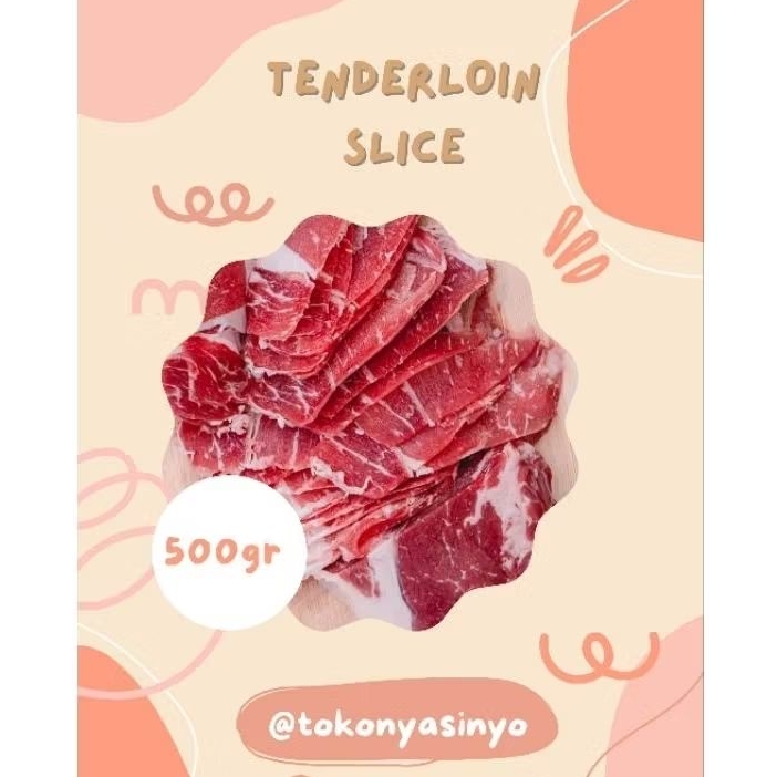 

TENDERLOIN SLICE 500GR