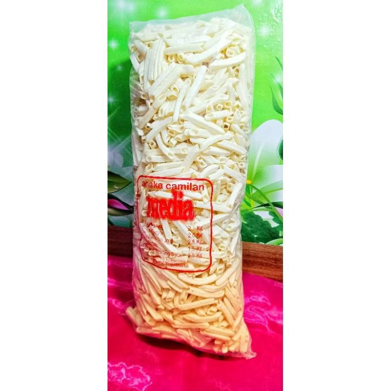 

CAMILANKILOANMURAH / Kerupuk Media Potato Original 250 gram / Cemilan Ringan Isi Banyak / Free Packing