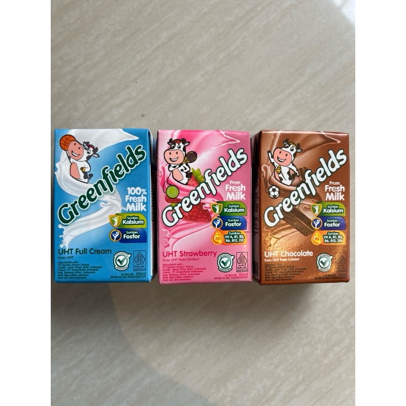 

Susu Greenfields UHT 105ml