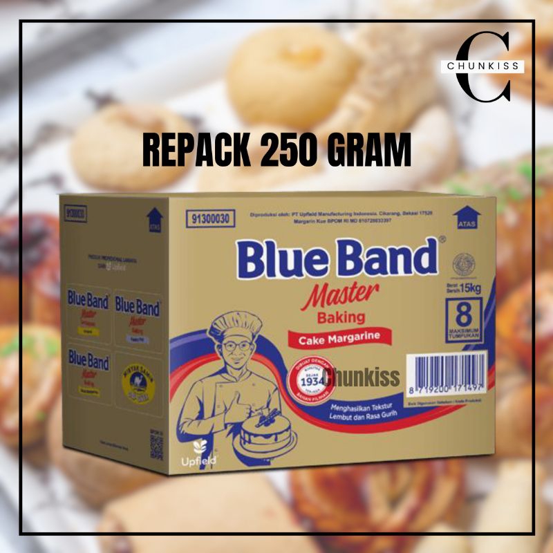 

250 GR - BLUEBAND MASTER CAKE MARGARIN - KEMASAN REPACK