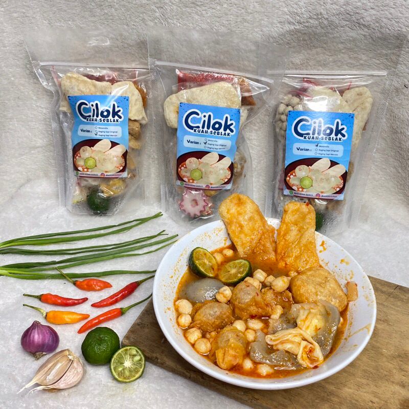 

Cilok Kuah Seblak (FROZEN)